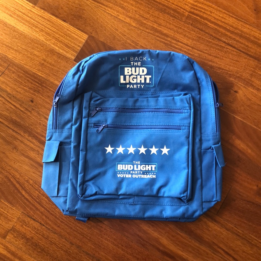 Bud light backpack **Final Price**